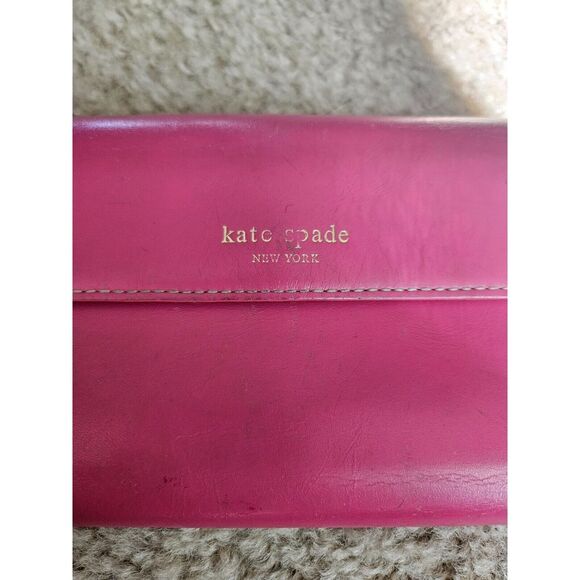 Pink Kate Spade pink leather wallet - Picture 13 of 16